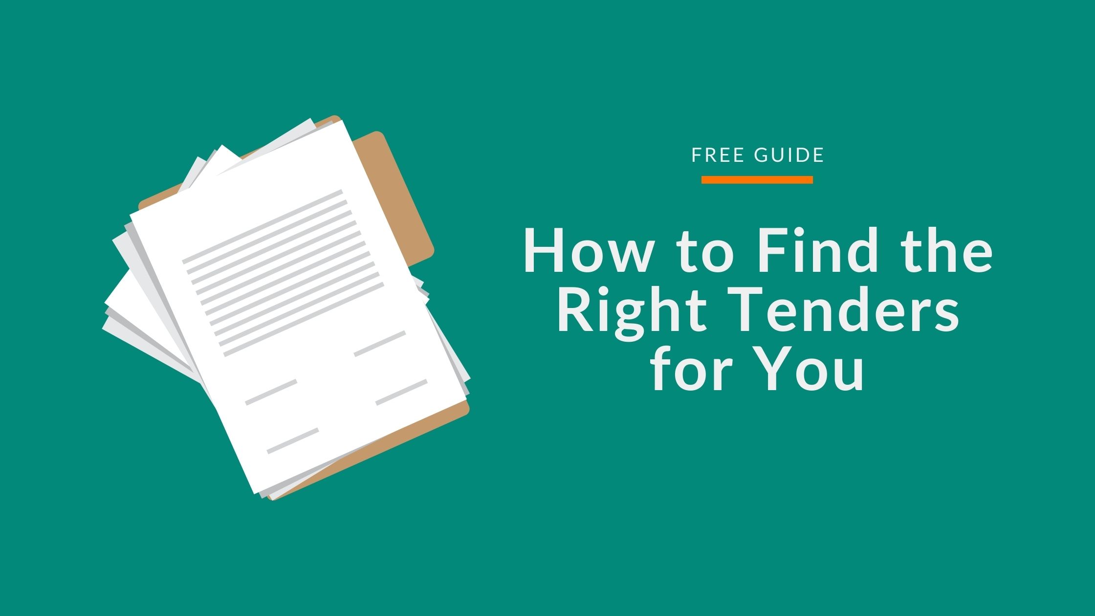 How to Find the Right Tenders for You