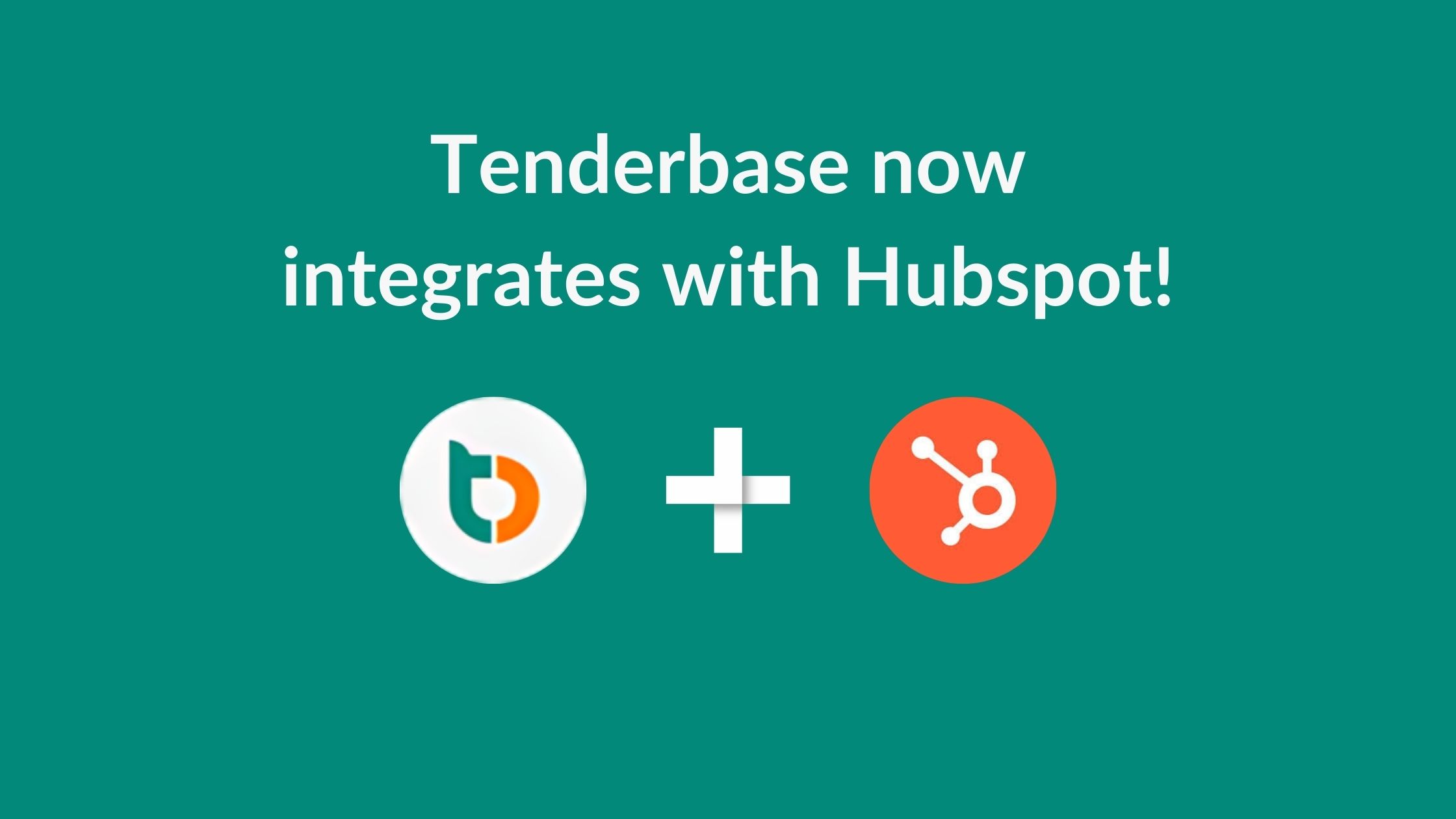 Tenderbase now integrates with Hubspot